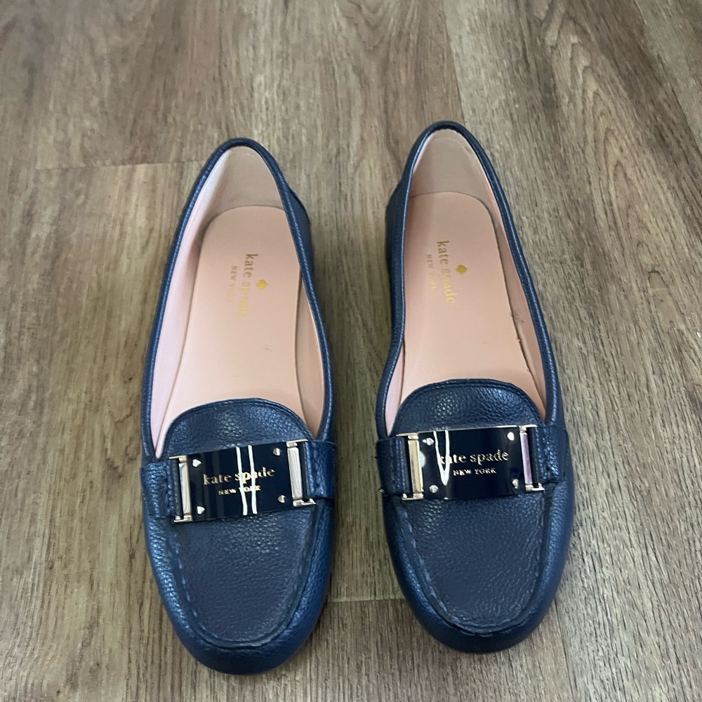 VEUC Kate Spade Cheshire Loafers - Navy